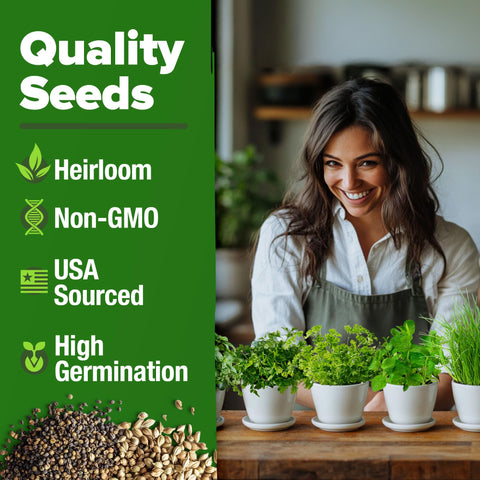HOME GROWN grow guide included to help beginners start thriving.