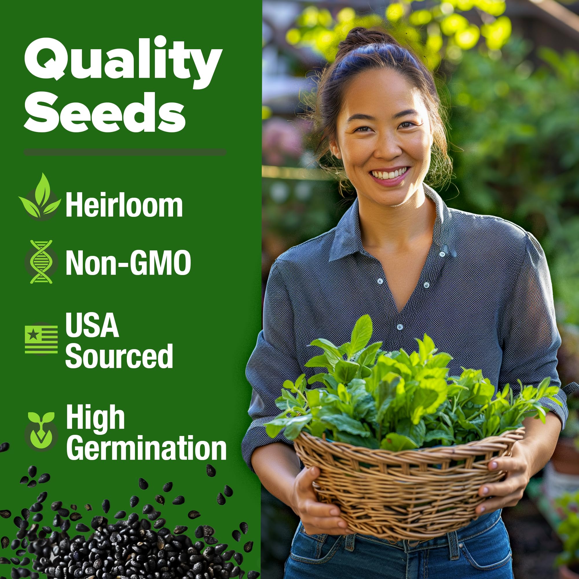 HOME GROWN mint seeds beginner-friendly kit makes indoor herb gardening simple.
