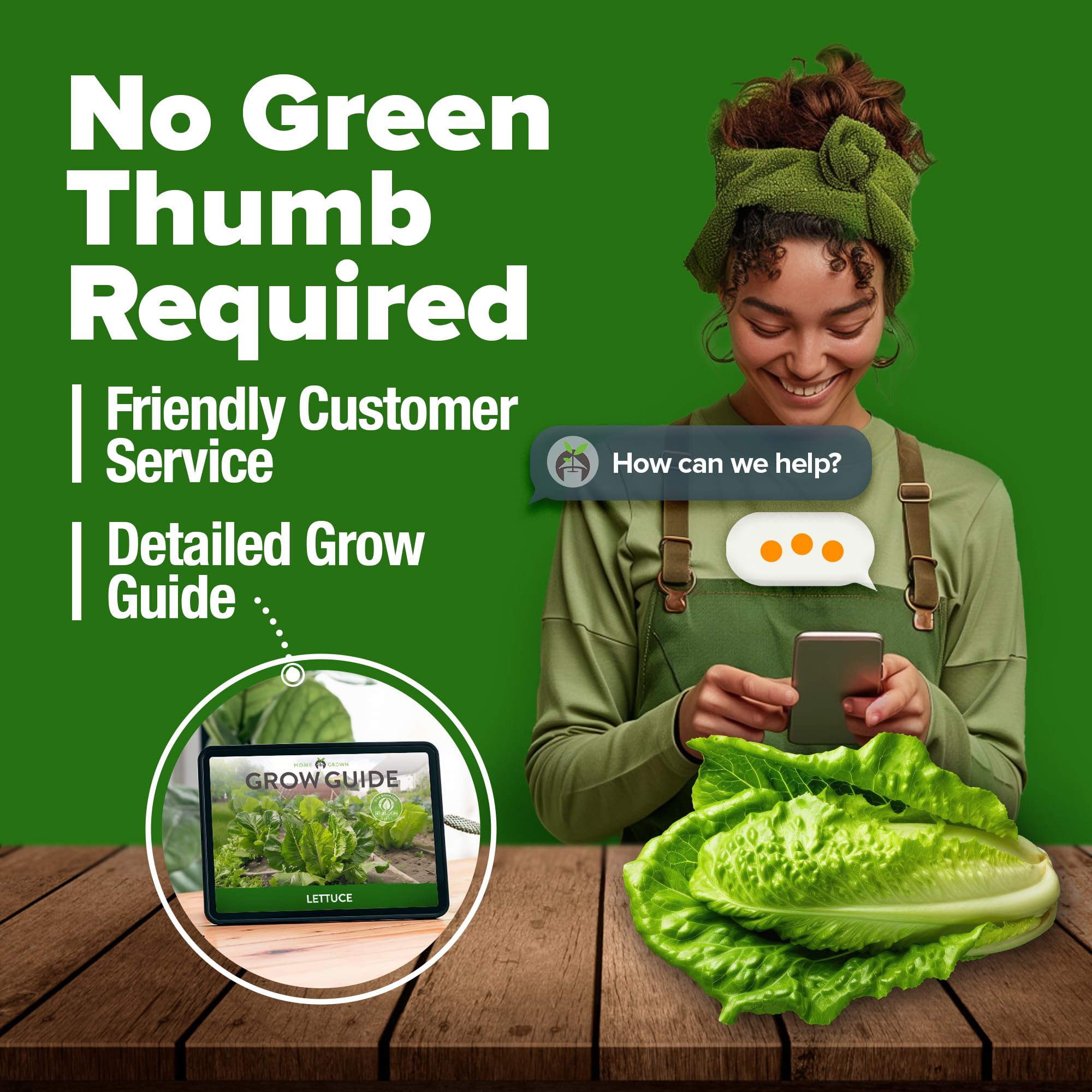 HOME GROWN romaine seeds offer a resilient option for emergency food supply.