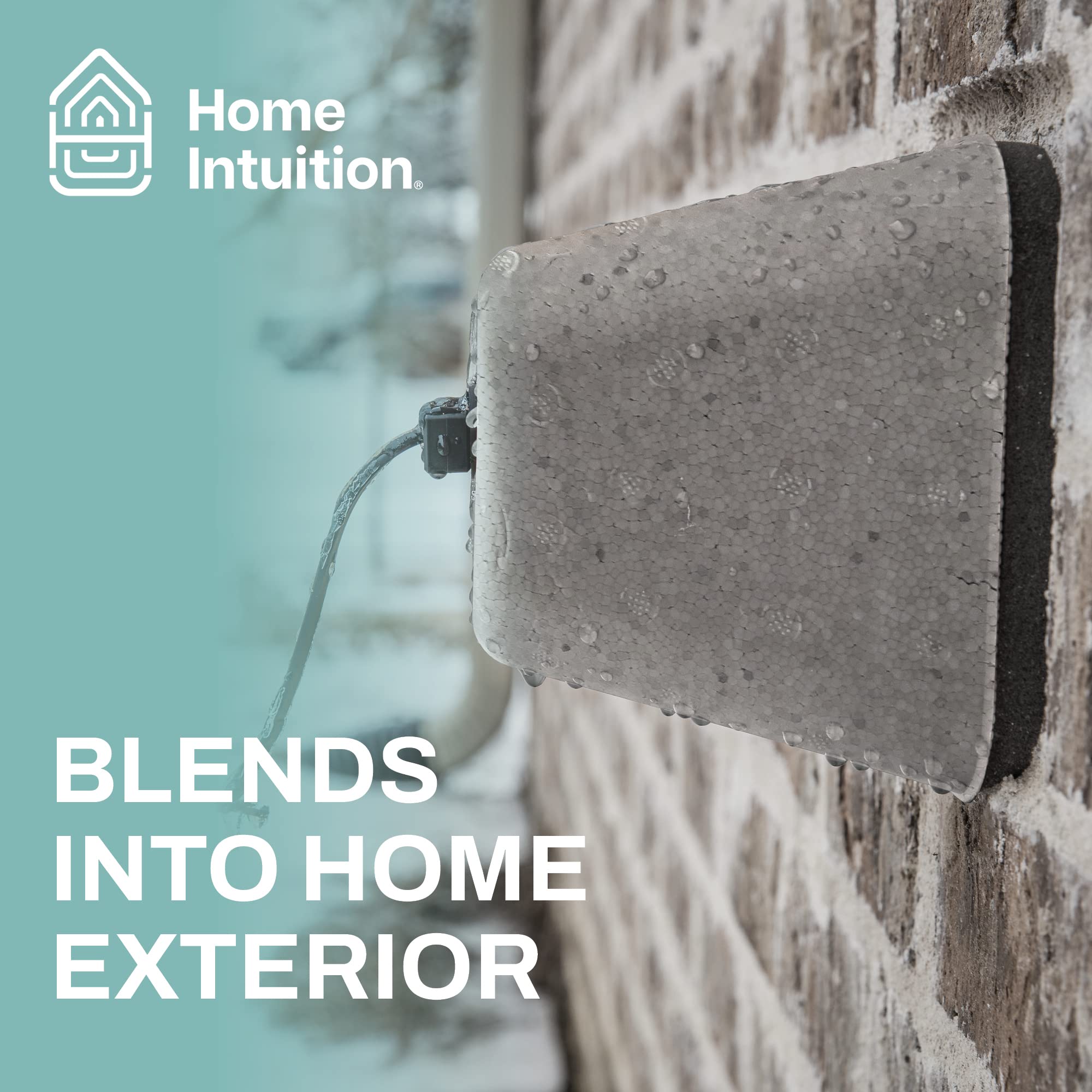 Home Intuition two-pack set protects multiple outdoor taps during freezing conditions.