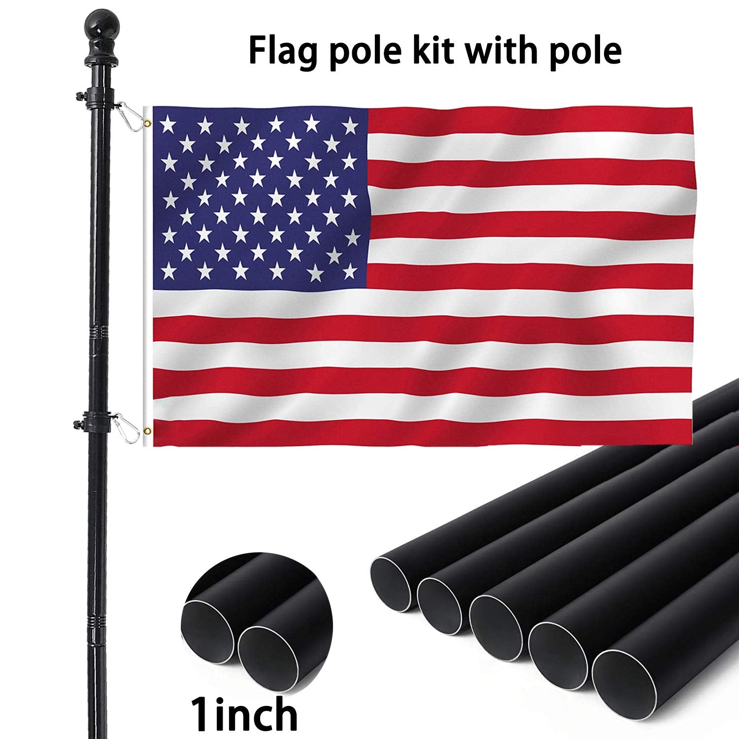 HOME RIGHT 3x5 polyester flag durable and color-fast for outdoor use