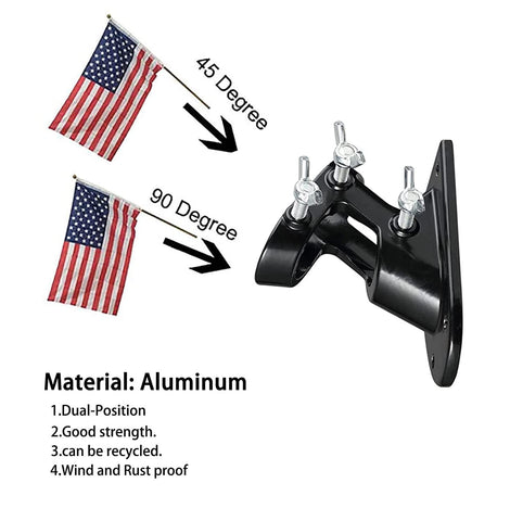 HOME RIGHT two-position bracket supports flexible mounting options