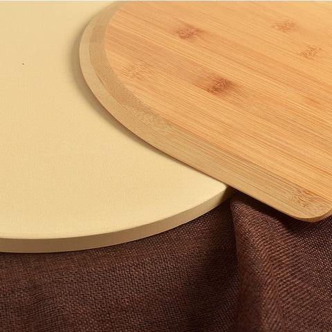 homEdge cordierite stone resists high heat for crisp crusts