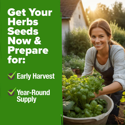 HOME GROWN complete chefs garden 10-pack to elevate homemade meals.