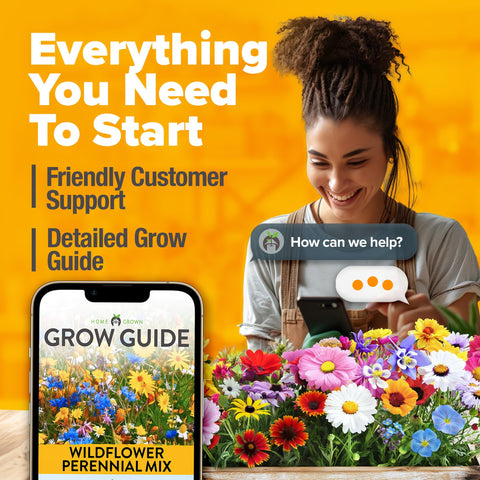 HOME GROWN includes a complete growing guide for success