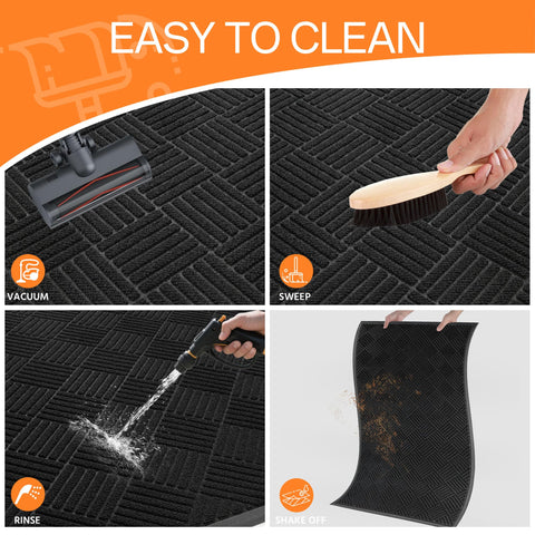 HOMEK versatile indoor-outdoor mat for home or office