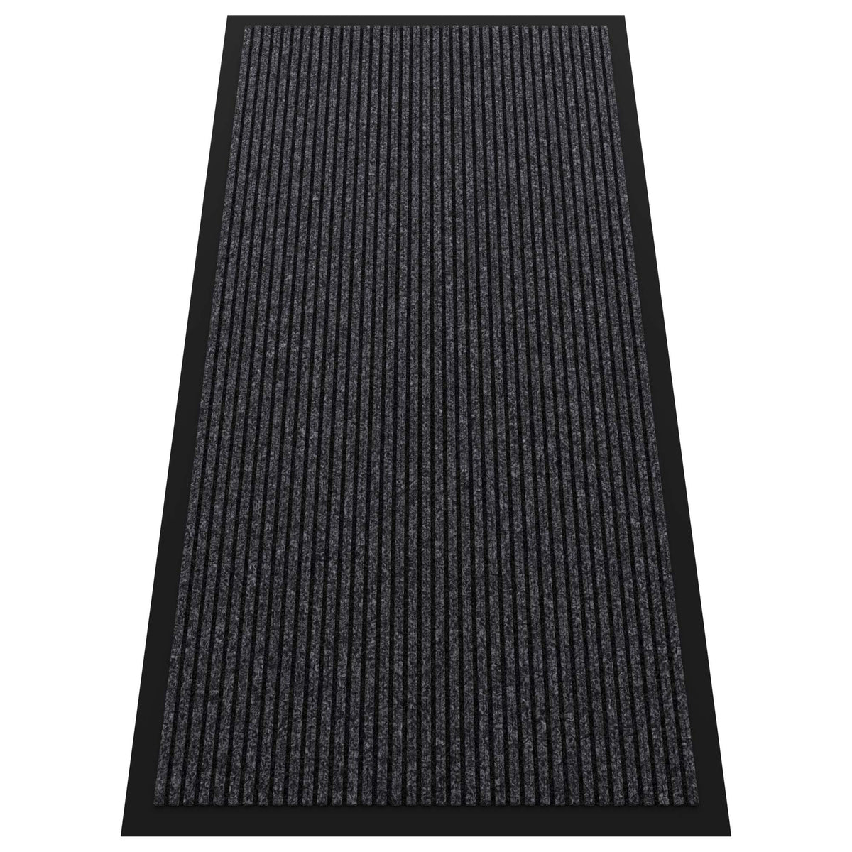 HOMEK door mat in grey 4x2 for indoor-outdoor use and dirt control