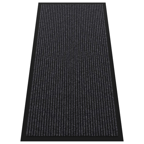 HOMEK door mat in grey 4x2 for indoor-outdoor use and dirt control