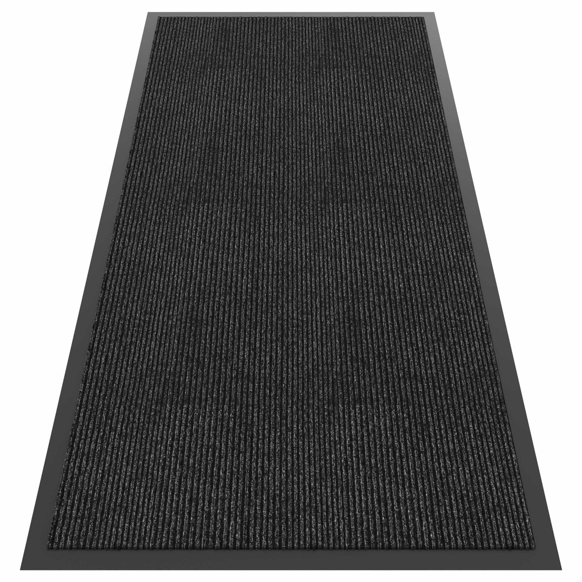 HOMEK front door mat dirt capture keeps entryways clean and dry.