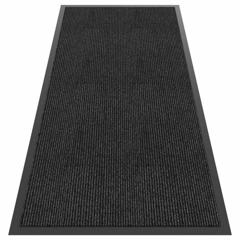 HOMEK front door mat dirt capture keeps entryways clean and dry.