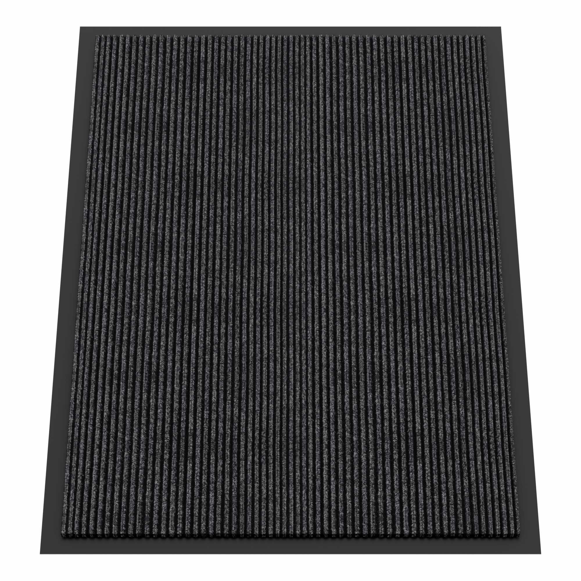 HOMEK Indoor Outdoor Door Mat 4x3 framing helps entryways stay clean.