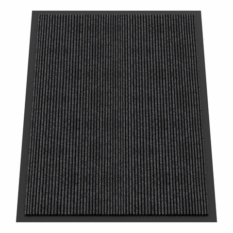 HOMEK Indoor Outdoor Door Mat 4x3 framing helps entryways stay clean.