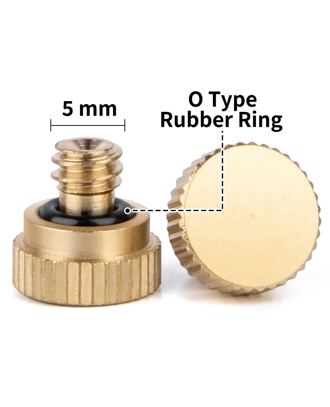 Homenote brass misting nozzle plug demonstrates simple on-off control in real settings.