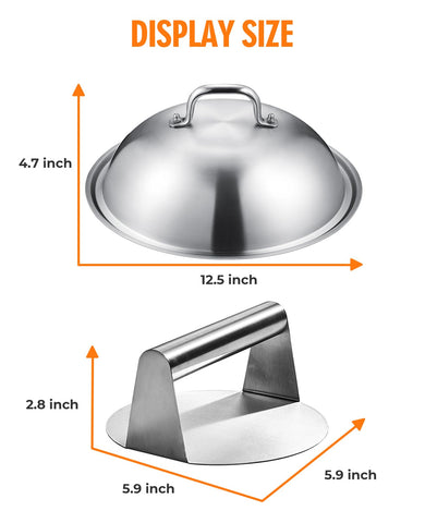 Homenote versatile flat-top tools for home and outdoor grilling