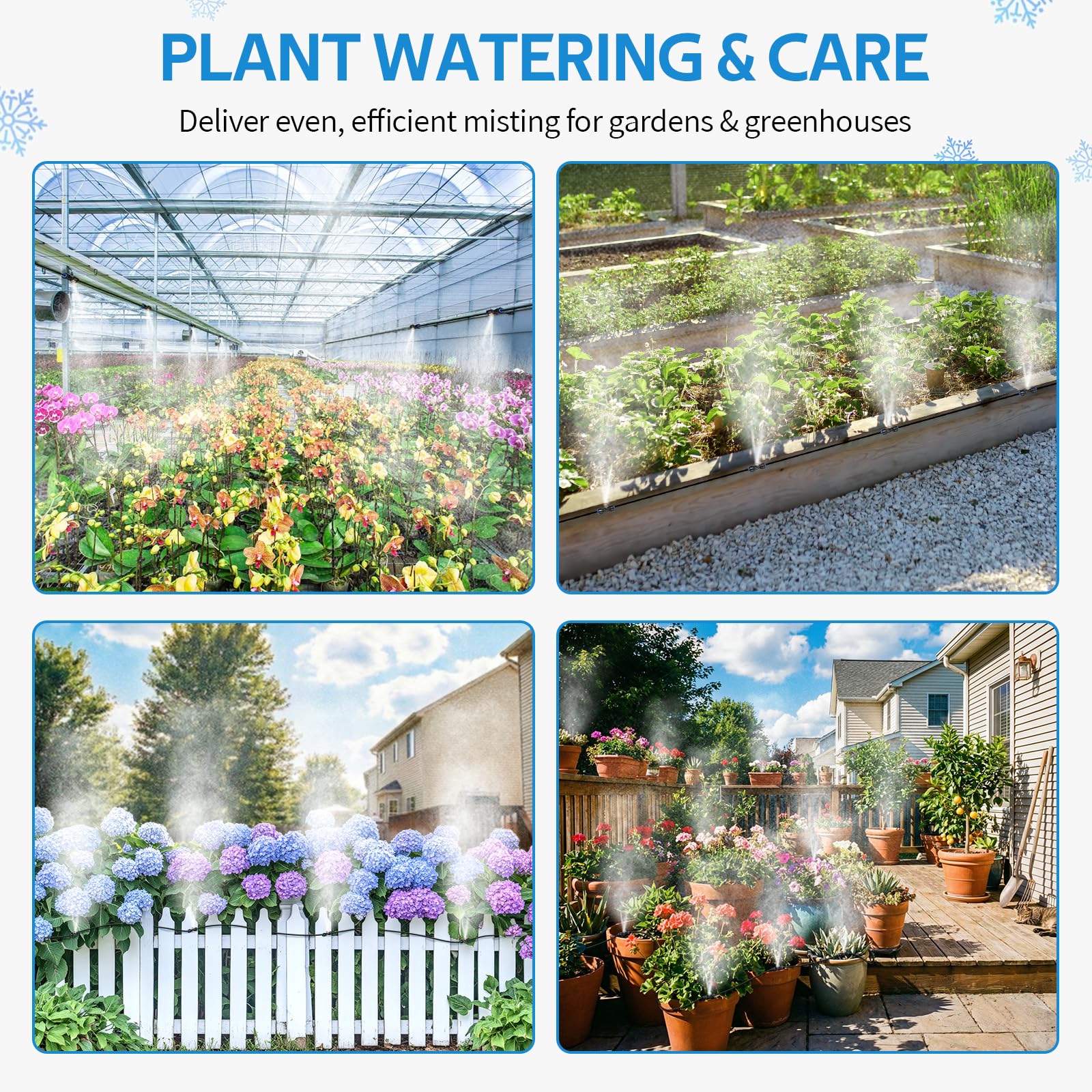 HOMENOTE pet-friendly mist zone for sunny days