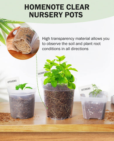 homenote white plant tags included helps labeling plant varieties