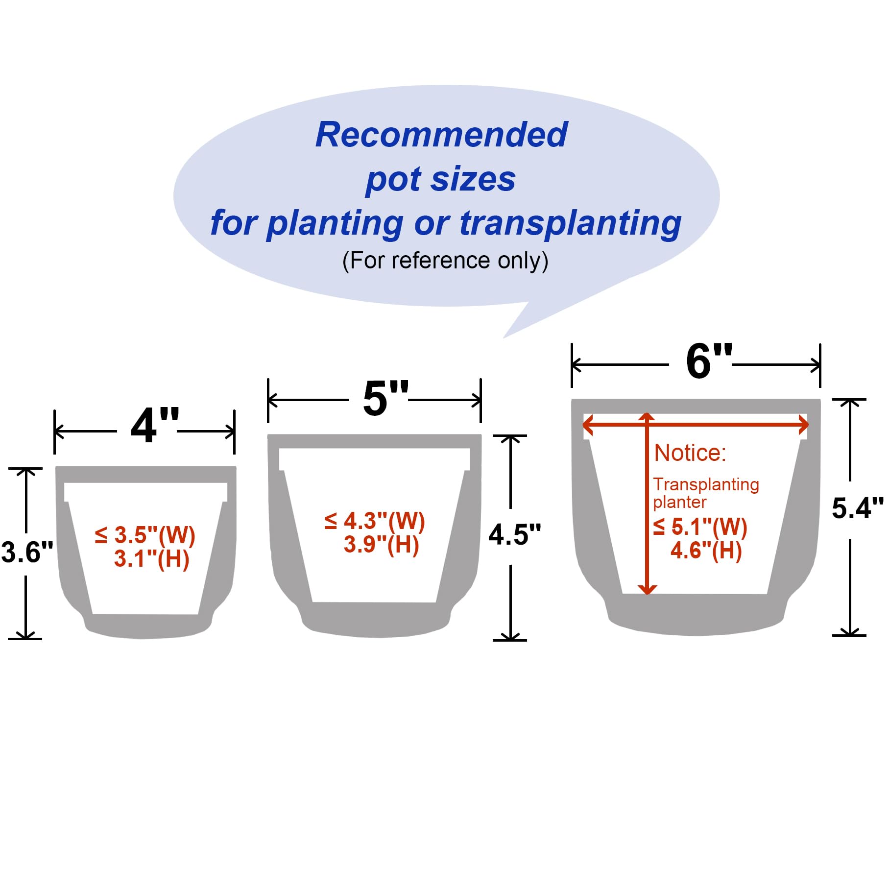 Homephyte milk white ceramic pot 6-inch top view showing spacious planting area