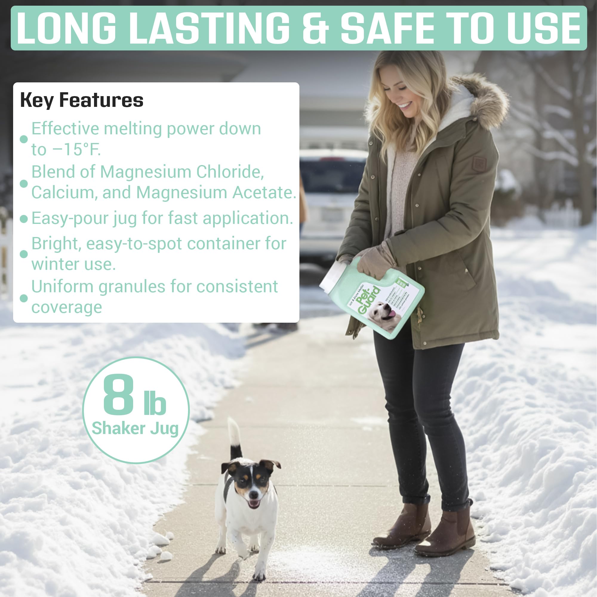 Homestand Market keeps entryways cleaner during winter with safer ice melt.