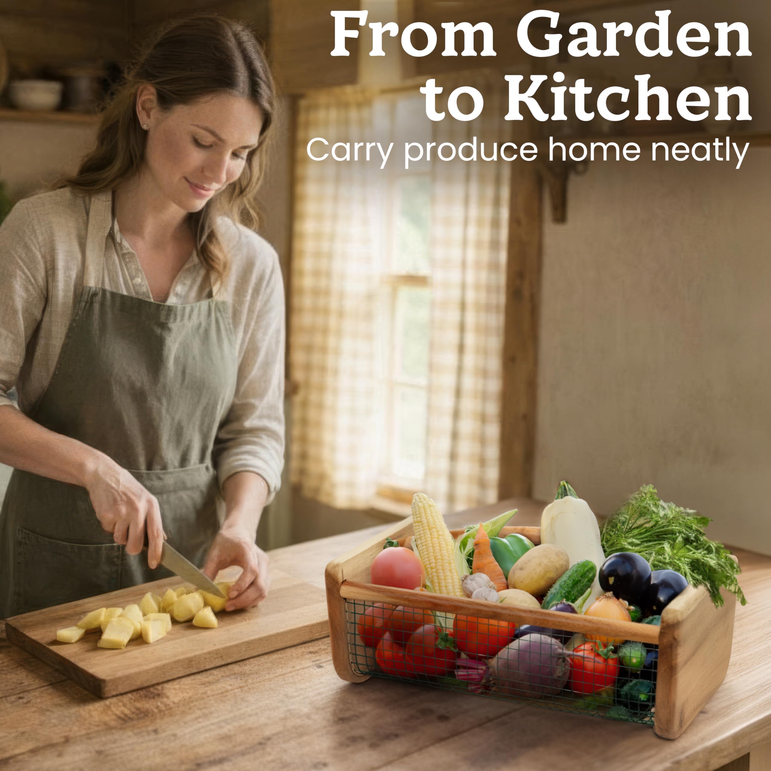 HOMESTEAD Garden Hod farmhouse-ready design for everyday use