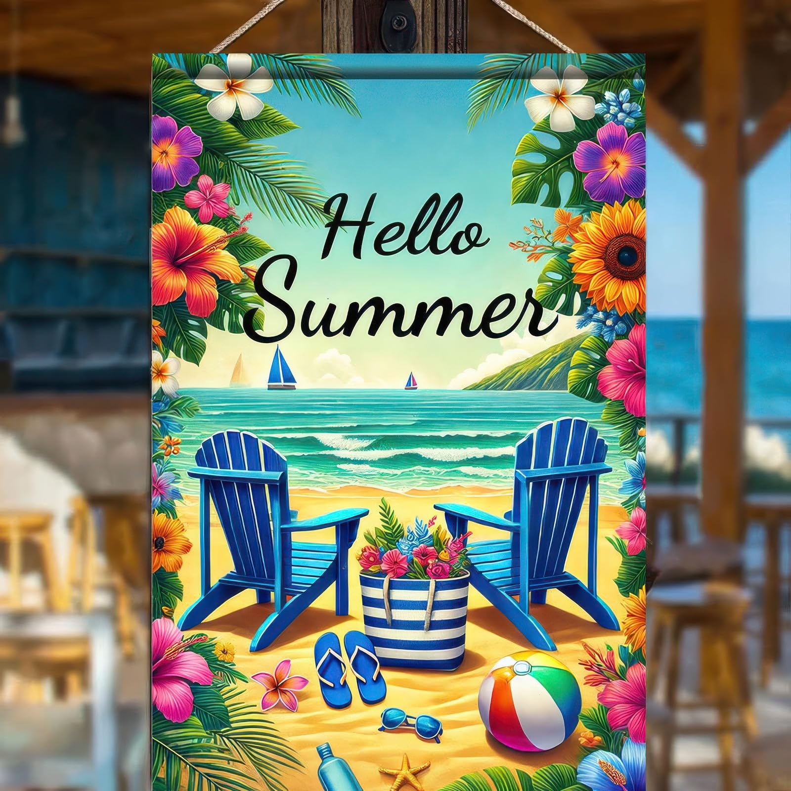 HOMETITUTE BlissYard double-sided printing keeps colors bright from either direction