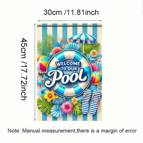 HOMETITUTE BlissYard weatherproof flag withstands sun and rain for outdoor use.