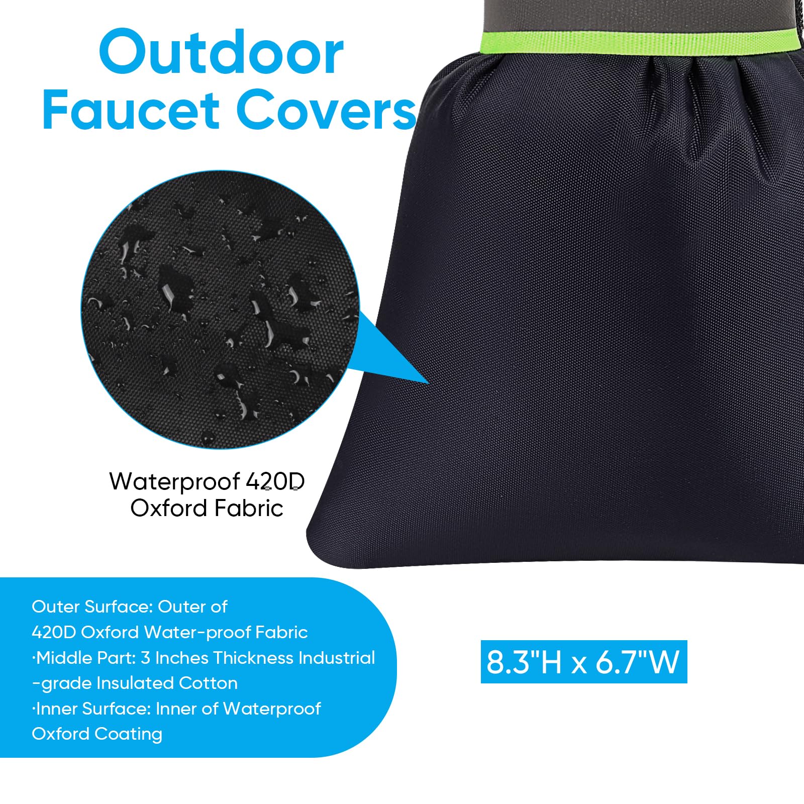 Hometopia cross-section reveals PP insulated cotton core for warmth.