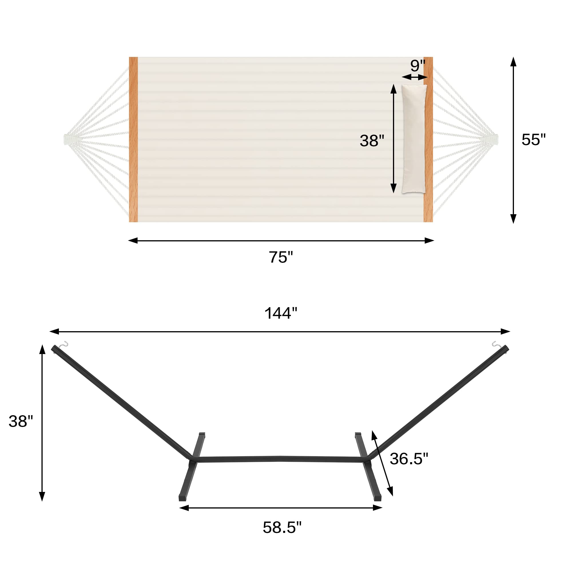 Homgava tool-free assembly with snap-button joints for quick setup.
