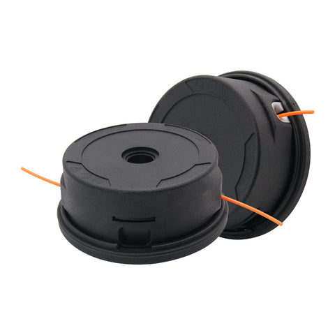 Homhelar 25-2 trimmer head on Stihl FS70, smooth line reload