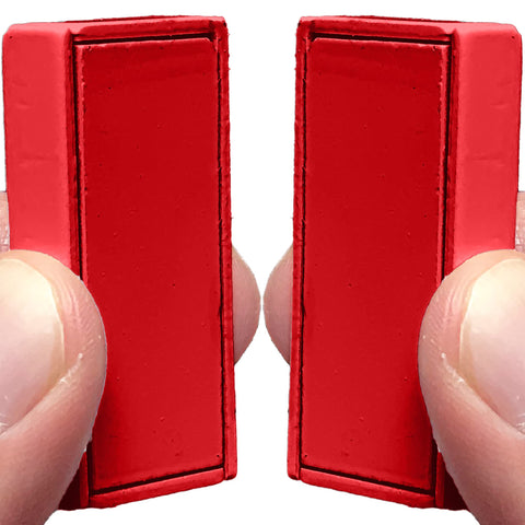 Homie magnetic flag weight case keeps magnets organized for travel.