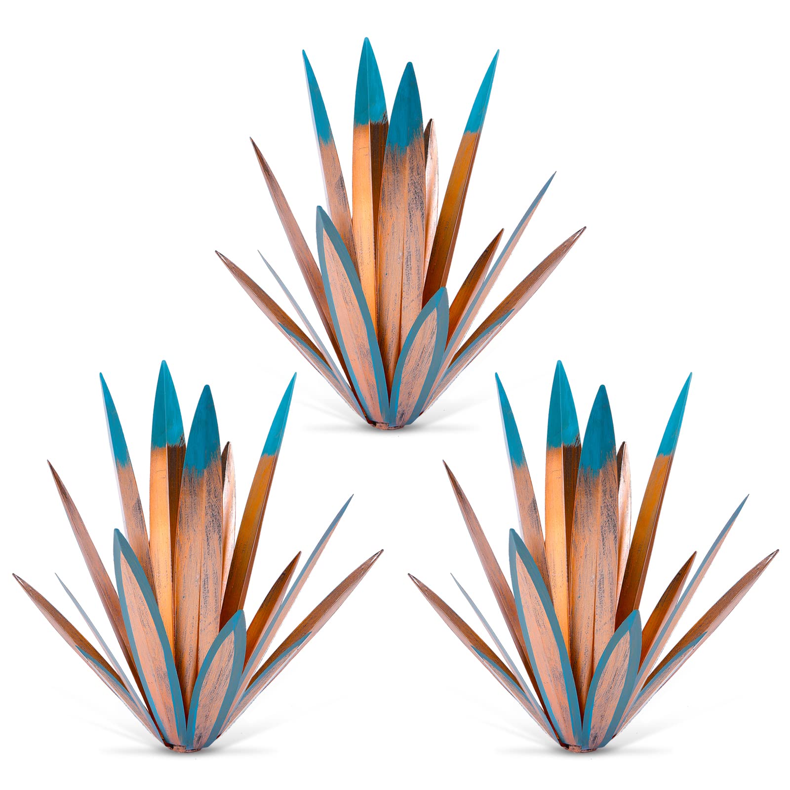 Homight Tequila Country metal agave front view for durable outdoor decor