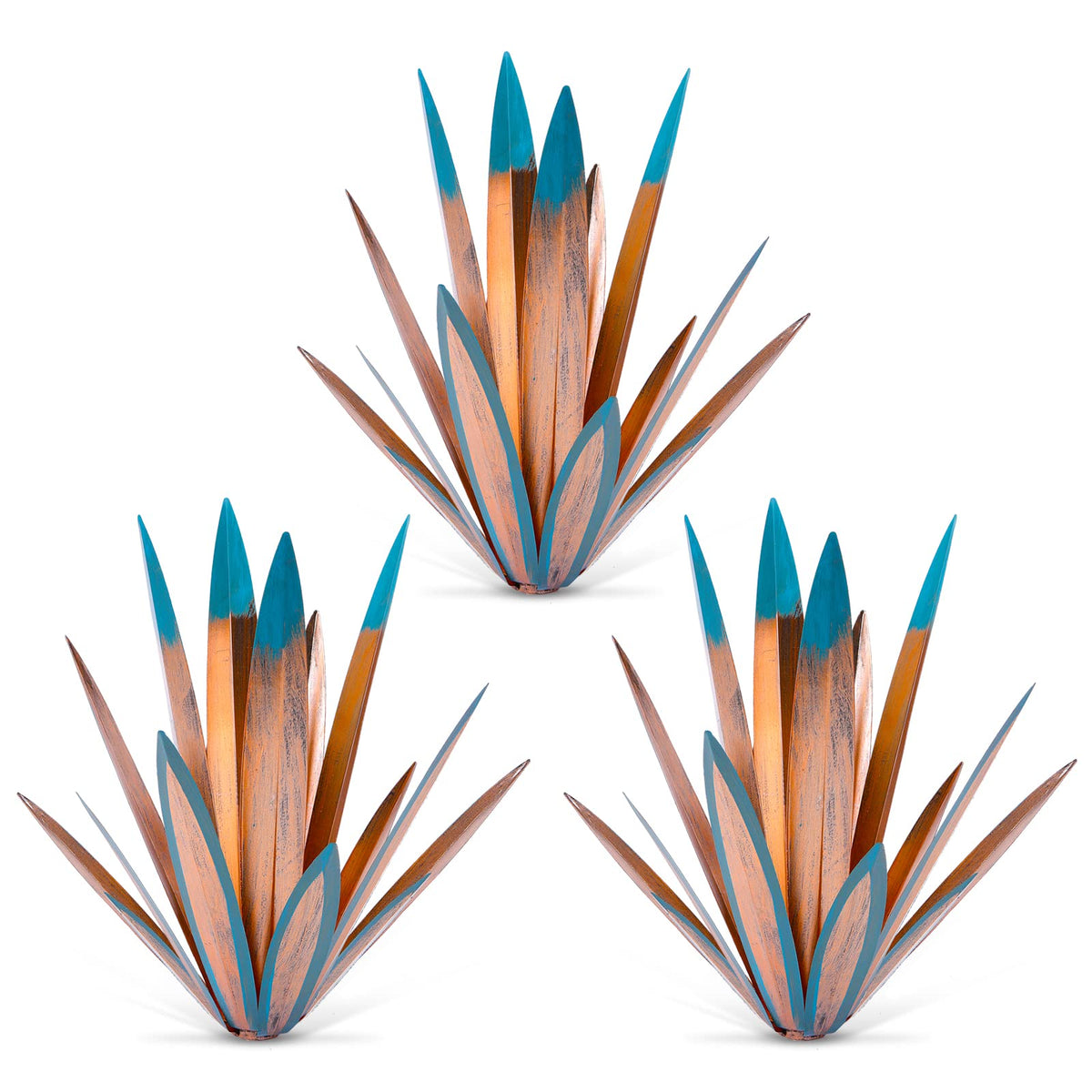 Homight Tequila Country metal agave front view for durable outdoor decor