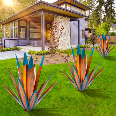 Homight Tequila Country yard stake metal agave easy placement