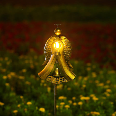 Homight weather resistant angel stake endures rain and sun
