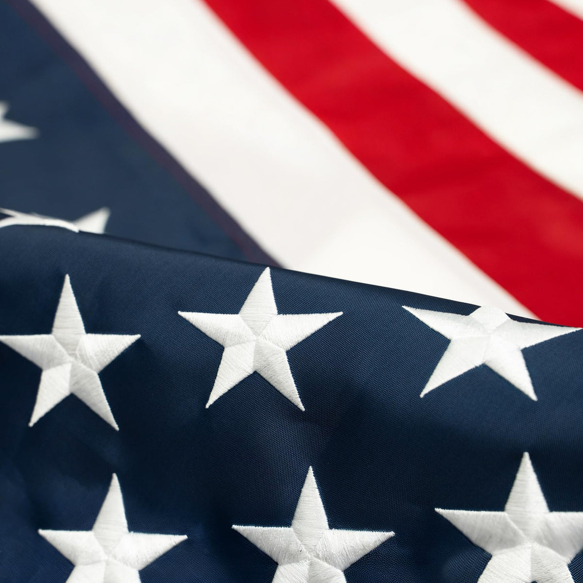 Homissor American Flag 2x3 outdoor flag with brass grommets for durable mounting