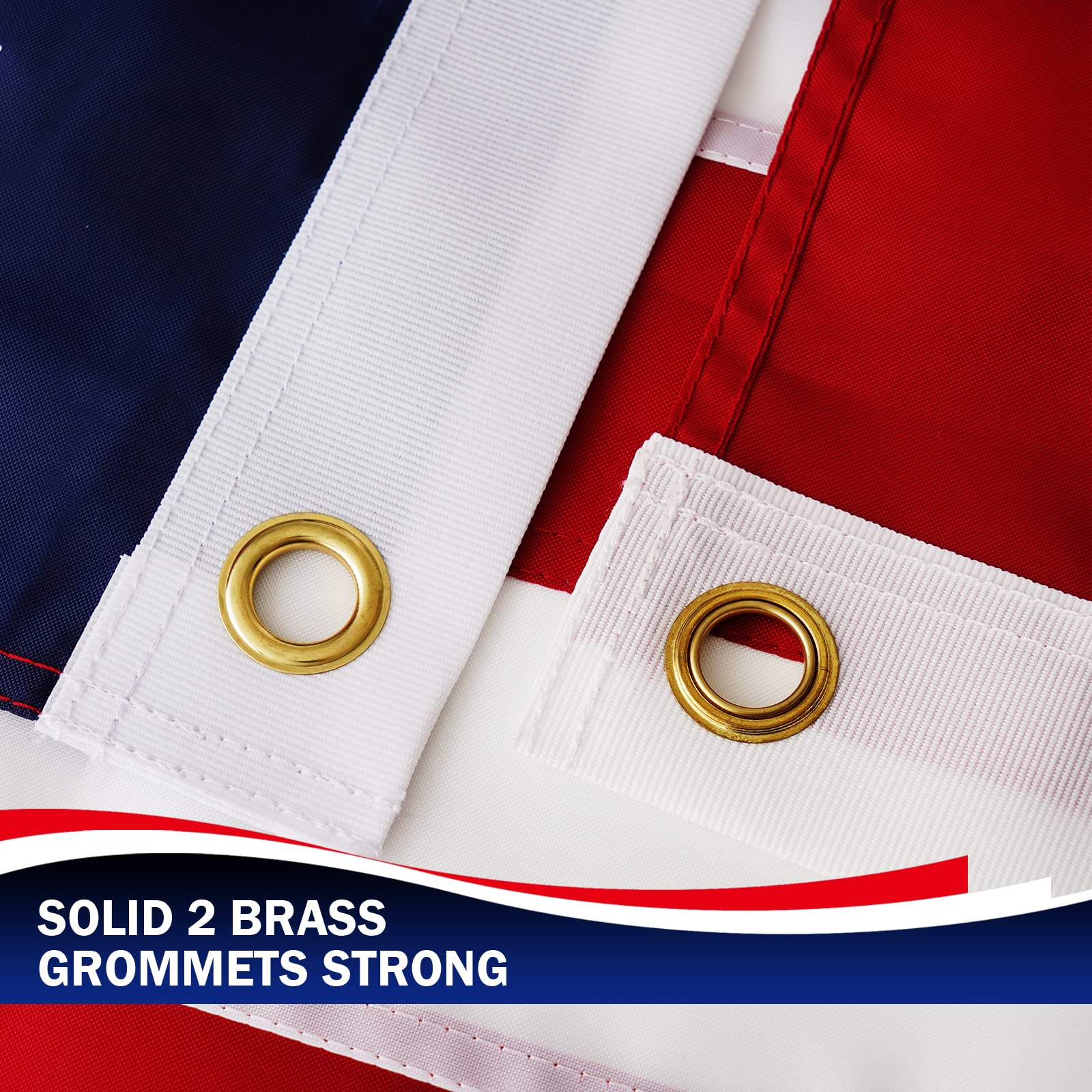 Homissor American Flag 2x3 weather-resistant fabric and fade resistance