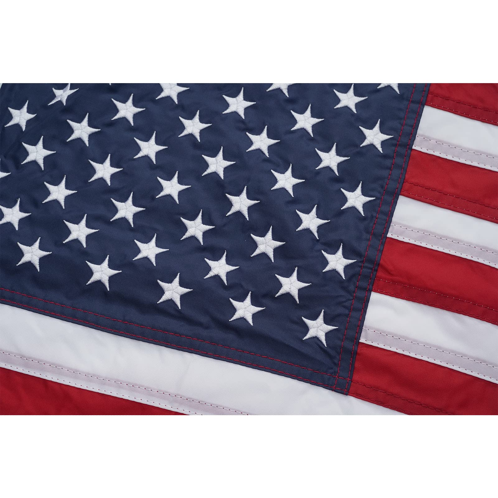 Homissor flag features two brass grommets for easy mounting.