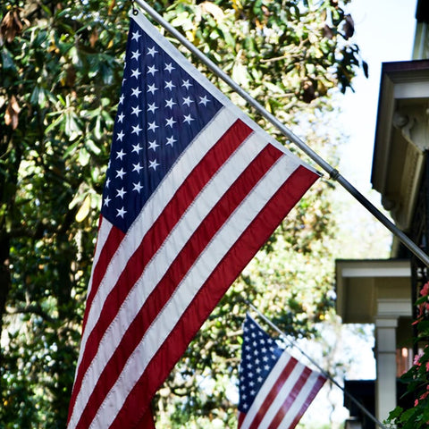 Homissor flag ideal for Memorial Day and Veterans Day displays.