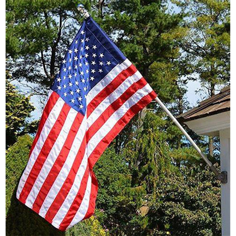 Homissor outdoor flag sleeve 2.5x4 ready for porch or yard display.
