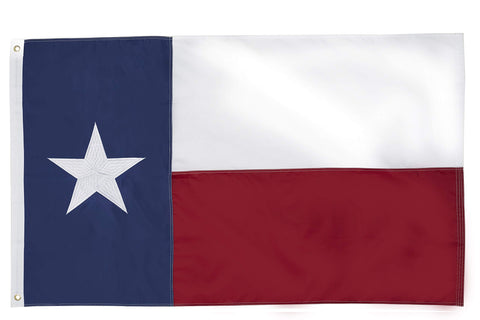 Homissor Texas flag 4x6 with embroidered star for outdoor display
