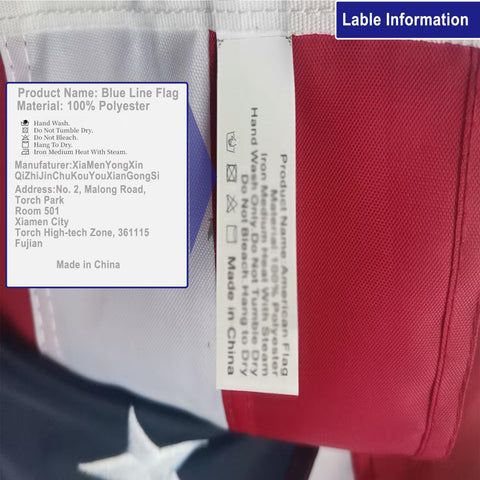 Homissor flag packaged ready as a thoughtful gift for supporters.