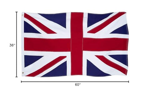 Homissor United Kingdom flag makes a patriotic gift and seasonal outdoor decor.