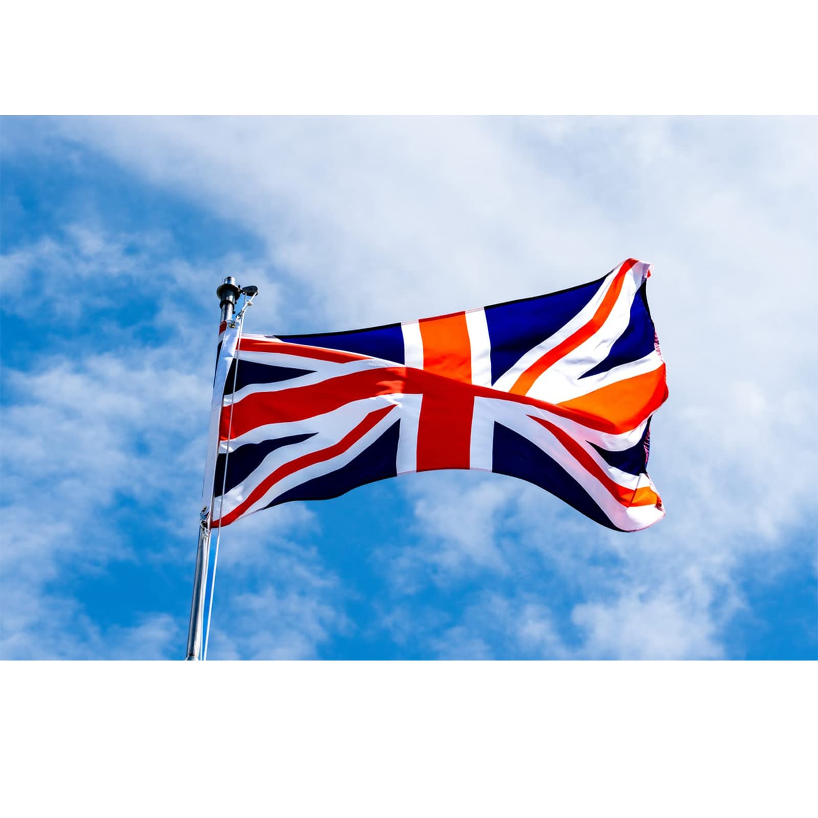 Homissor union jack flag for outdoor use heavy-duty design on poles or walls.