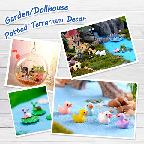 Homlone big mushrooms add color to dollhouse landscapes and micro gardens