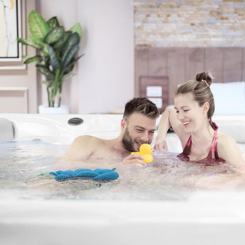Homlynn eco-friendly maintenance keeps hot tub care simple.