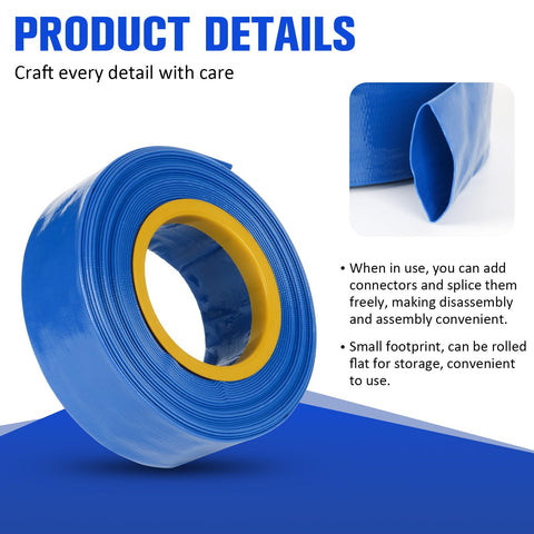 HOMNUTS heavy-duty PVC material resists wear, enduring hot or cold conditions with reliable flexibility