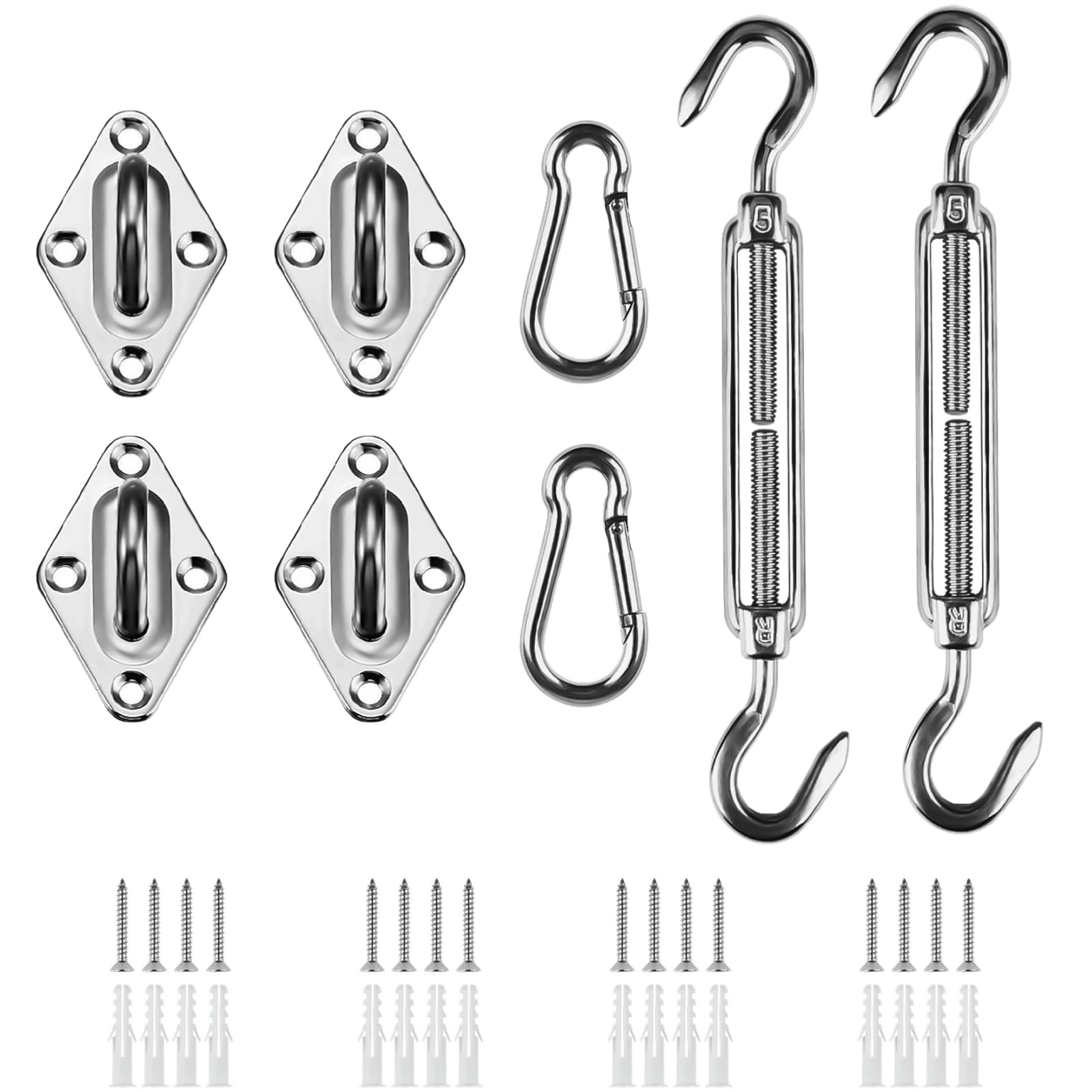 Homper awning wall brackets secure outdoor shade installations with durable steel