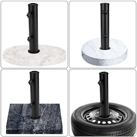 Hompoem securing knobs add extra stability during windy days