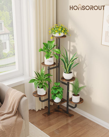 Homsorout corner plant stand height and fit guide for corners.