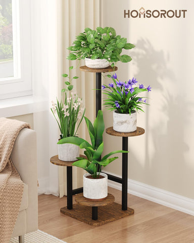 Homsorout indoor-outdoor stand setup for versatile room or patio use.