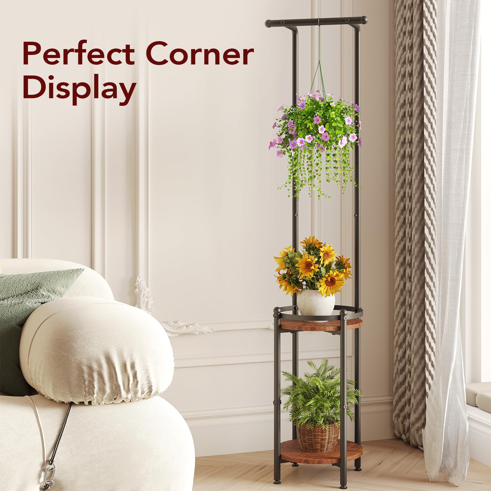 Homsorout plant stand vertical greens showcase.